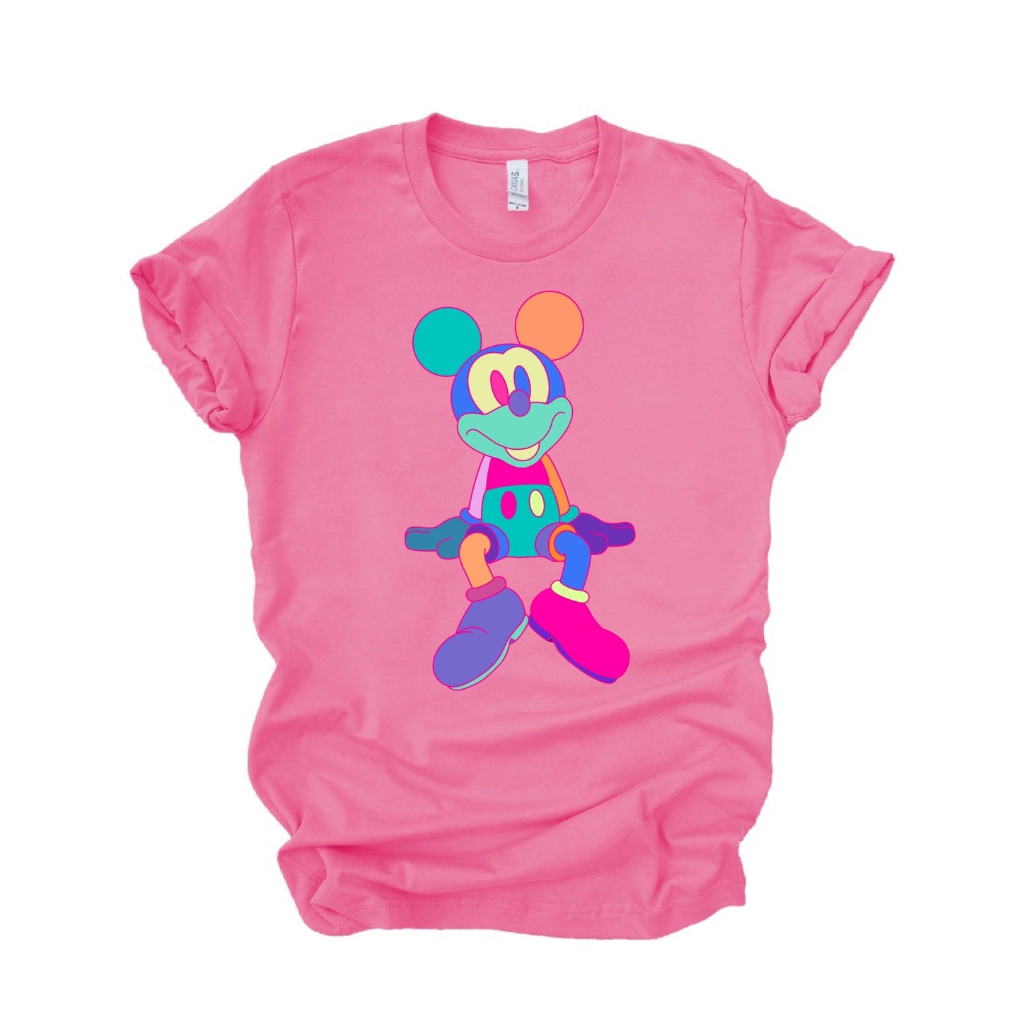 COLORBLOCK MOUSE (NEON) - TEE