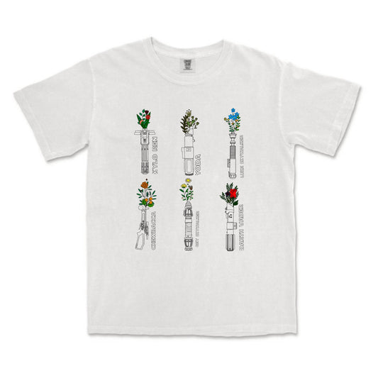 FLORAL SABERS - TEE